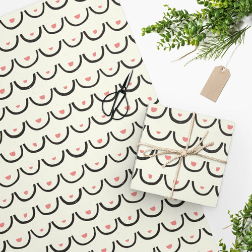 Boob Wrapping Paper