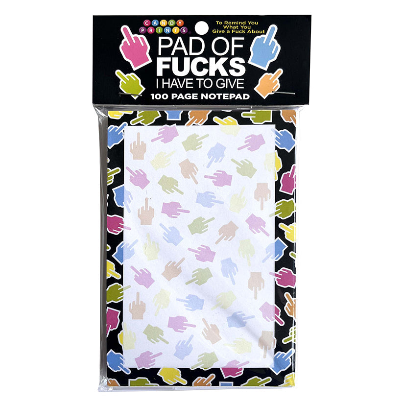 Pad of Fucks I Have to Give – 100 Page Notepad